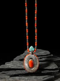 Reversible Sunburst Necklace