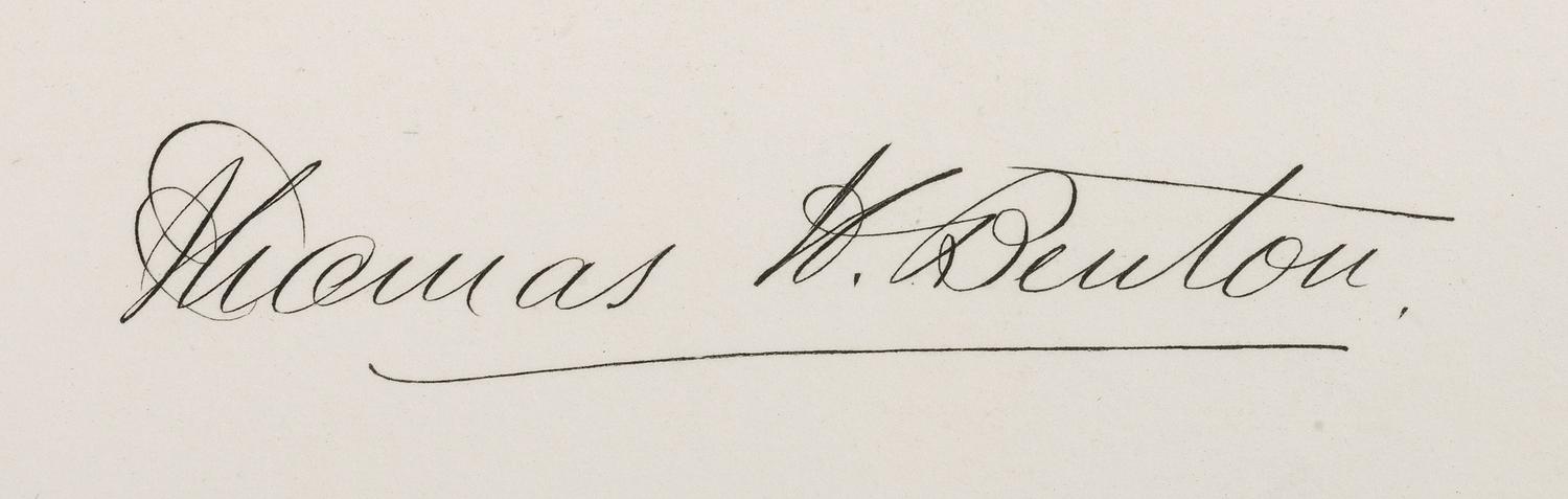 [AUTOGRAPHS]. Signatures of 19th-century American military and political figures.