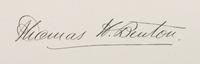 [AUTOGRAPHS]. Signatures of 19th-century American military and political figures.