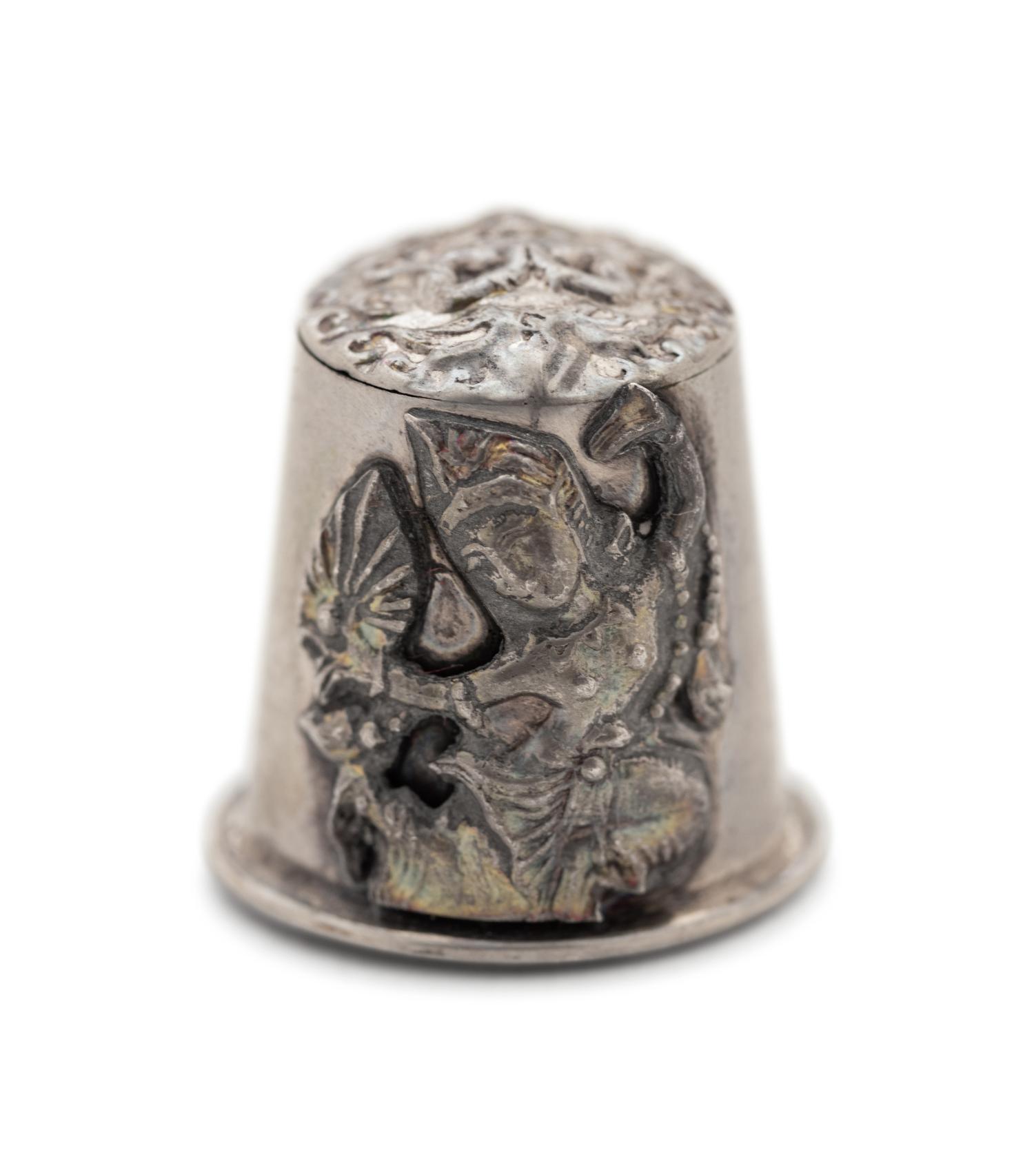 A Collection of Metal Thimbles