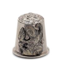 A Collection of Metal Thimbles