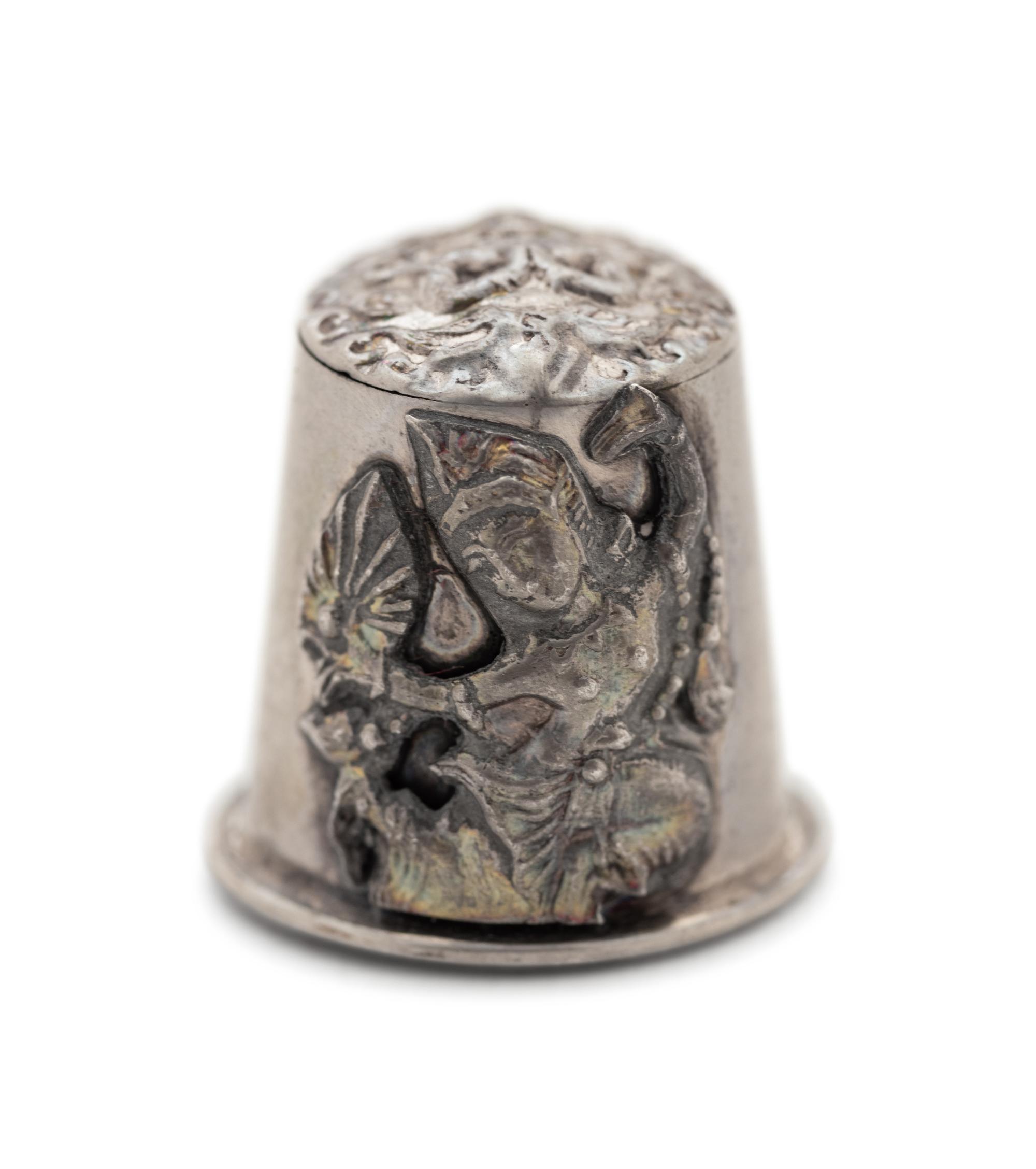A Collection of Metal Thimbles