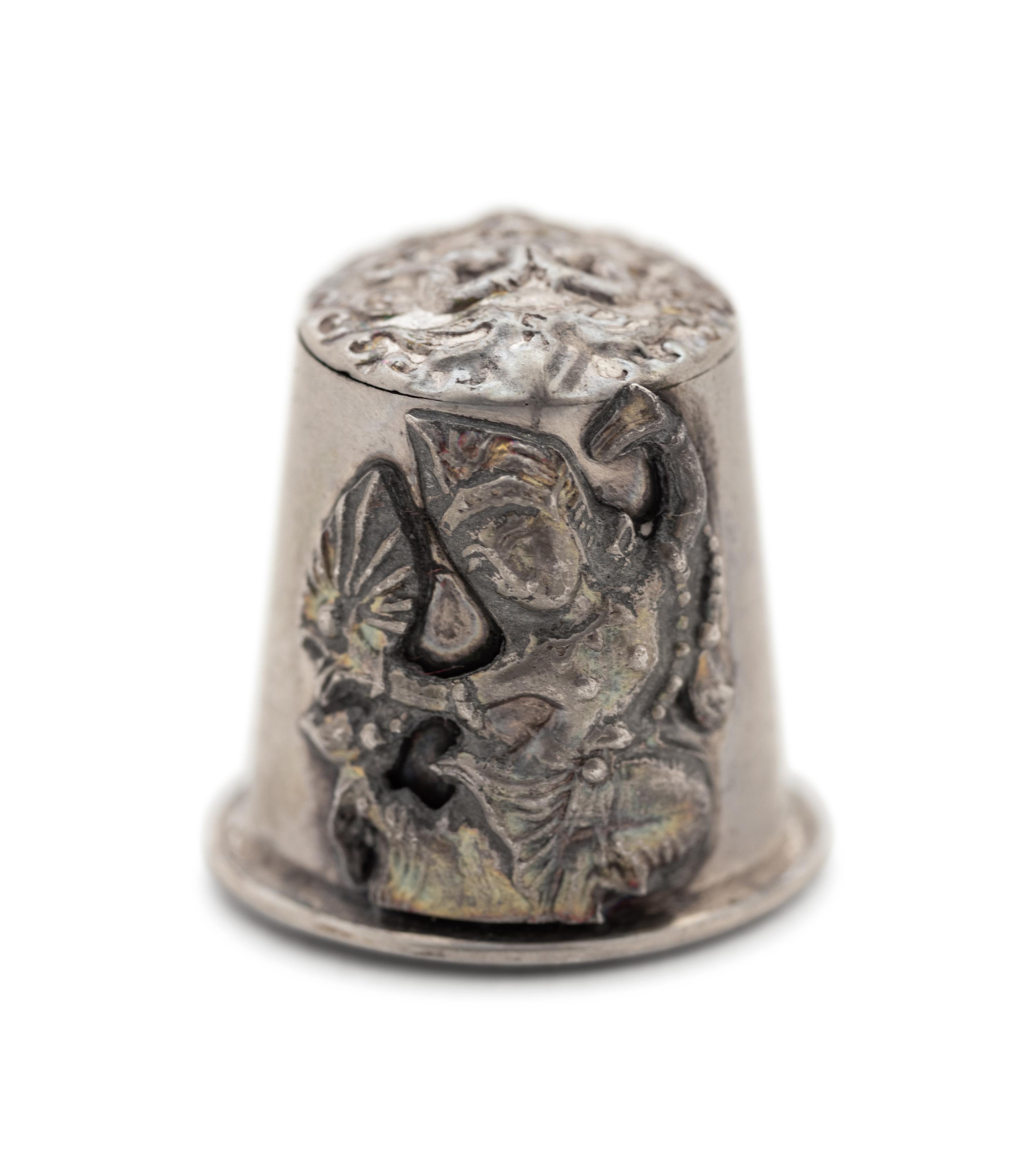 A Collection of Metal Thimbles