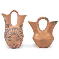 Jemez and Taos Pottery Wedding Vases