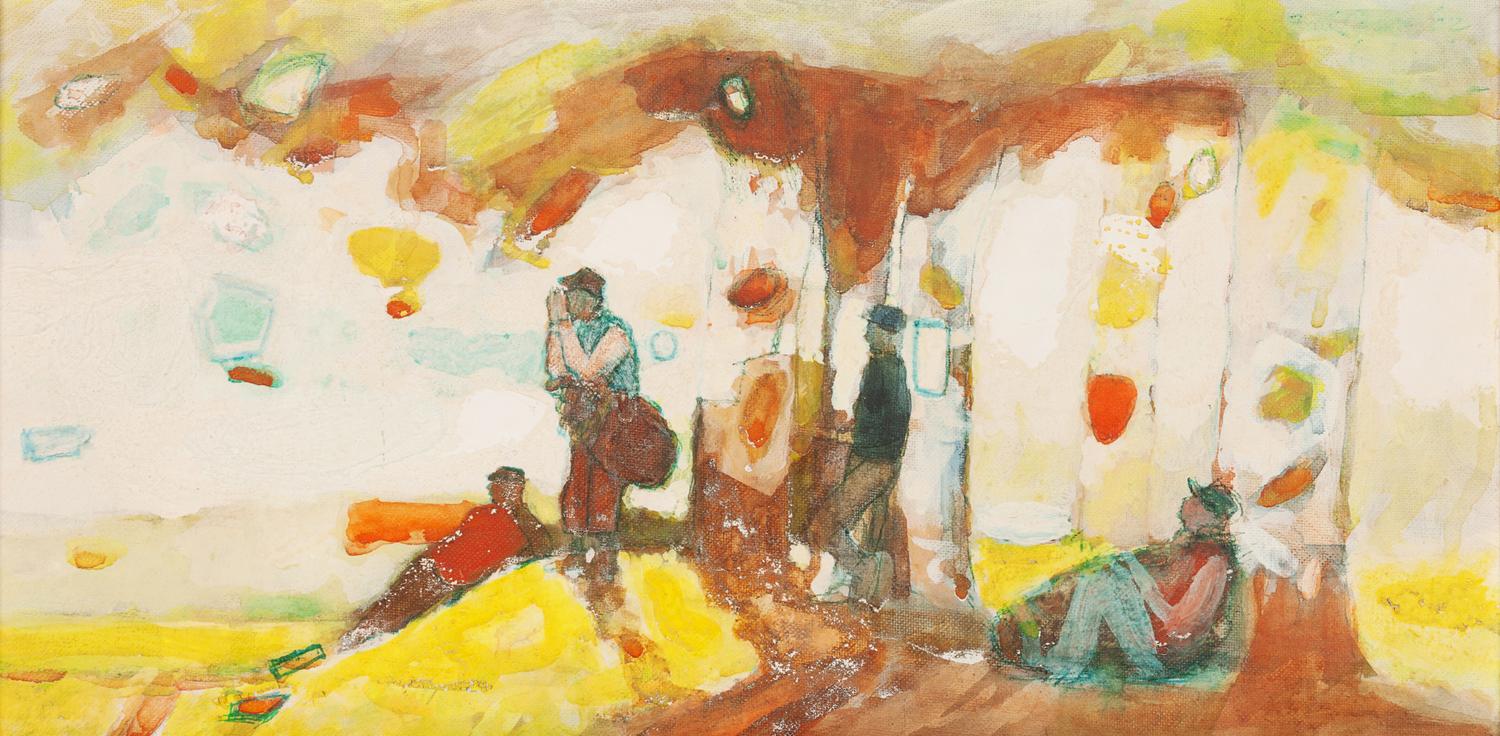 Three works: Golfers