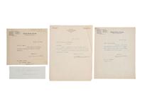 [ILLINOIS] Autographs and ephemera related to Illinois politicians and other influential figures.