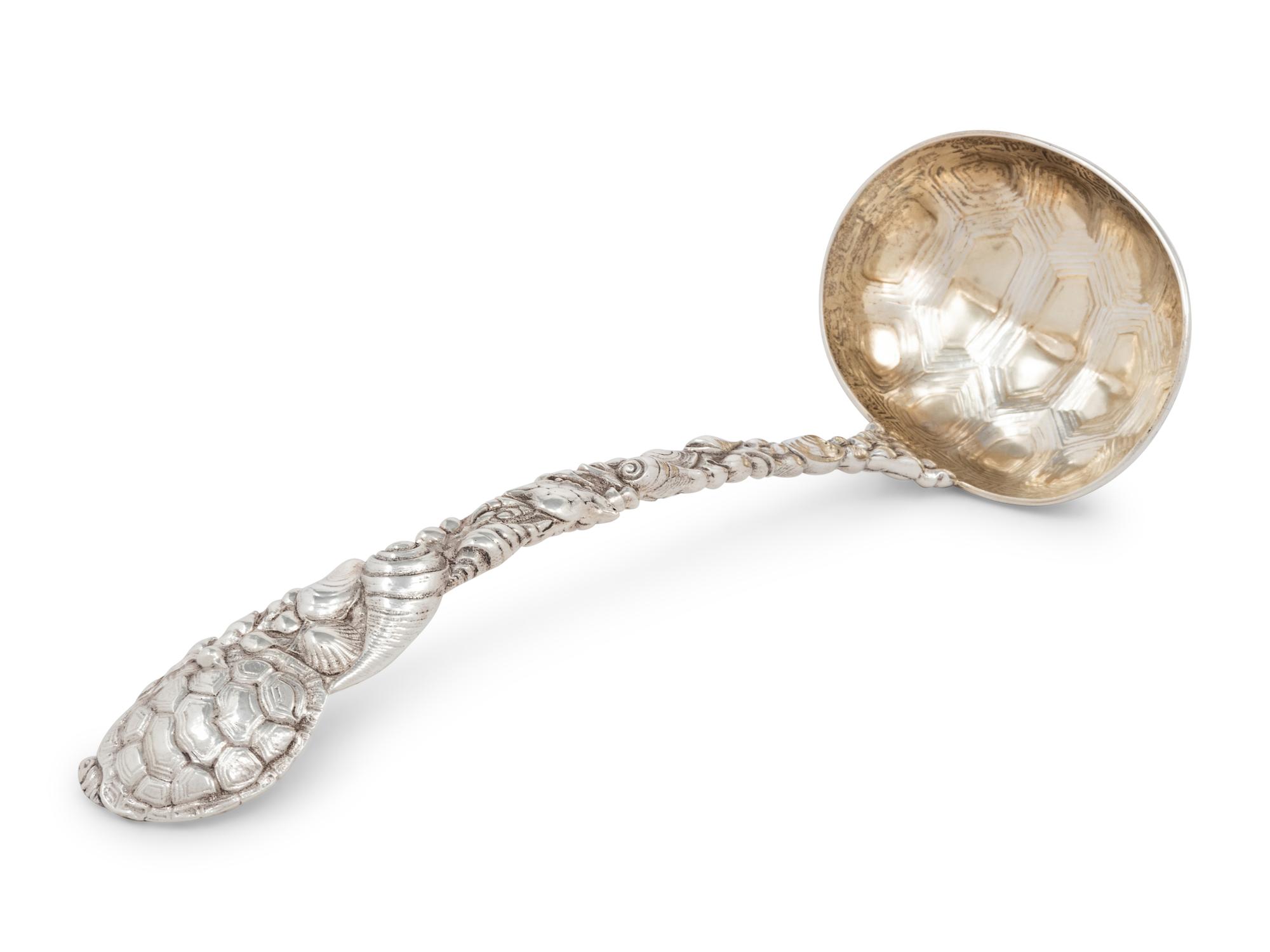 A Gorham Silver Terrapin Soup Ladle