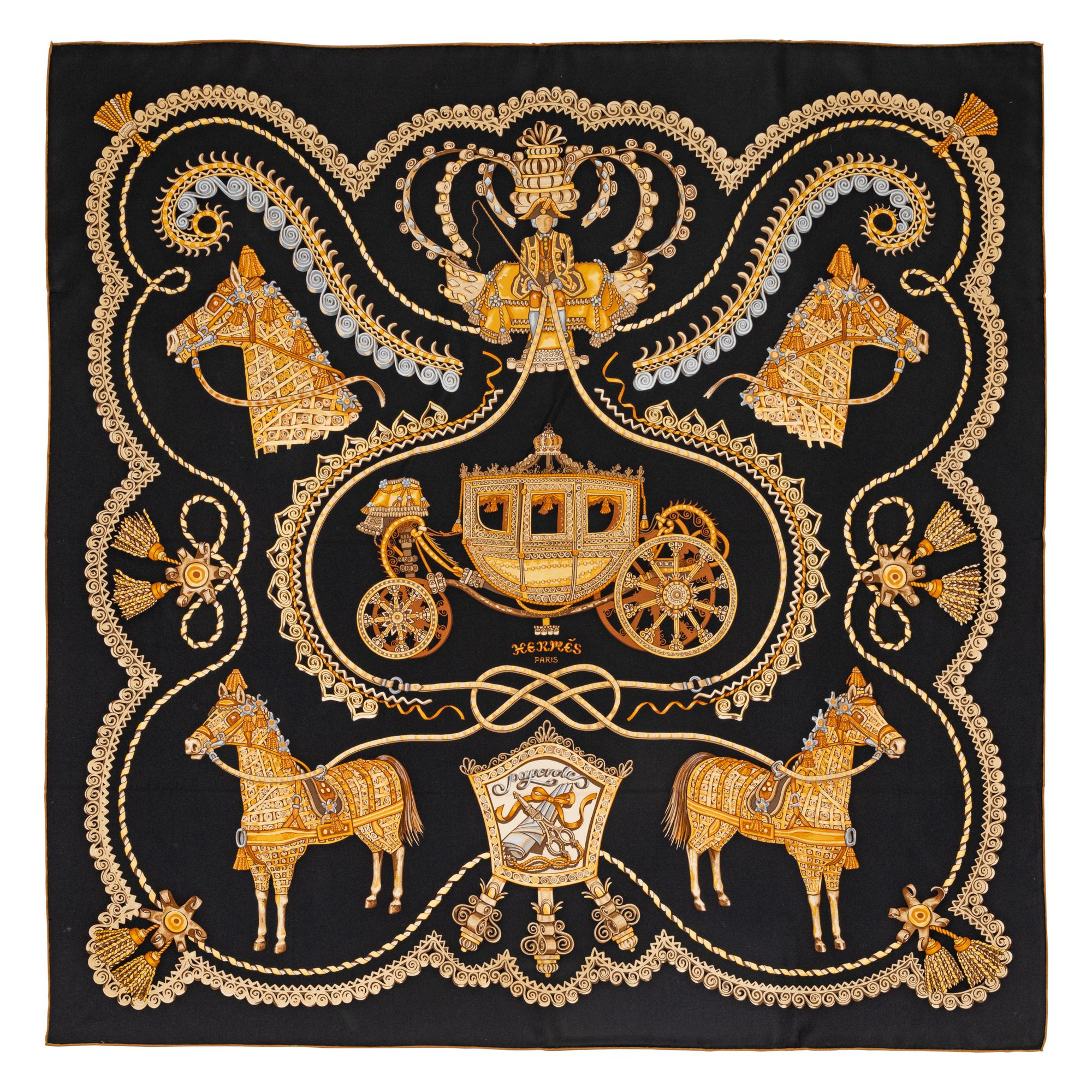 Hermès 90cm Silk Scarf