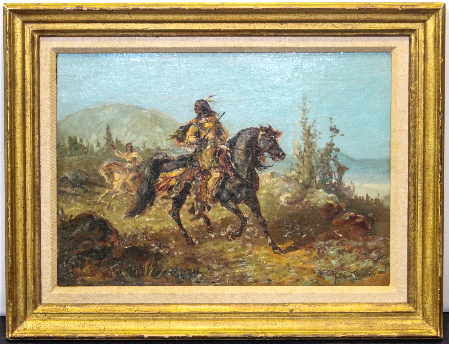 Arthur Lumley, (American, 1837-1912), Reconnoitering