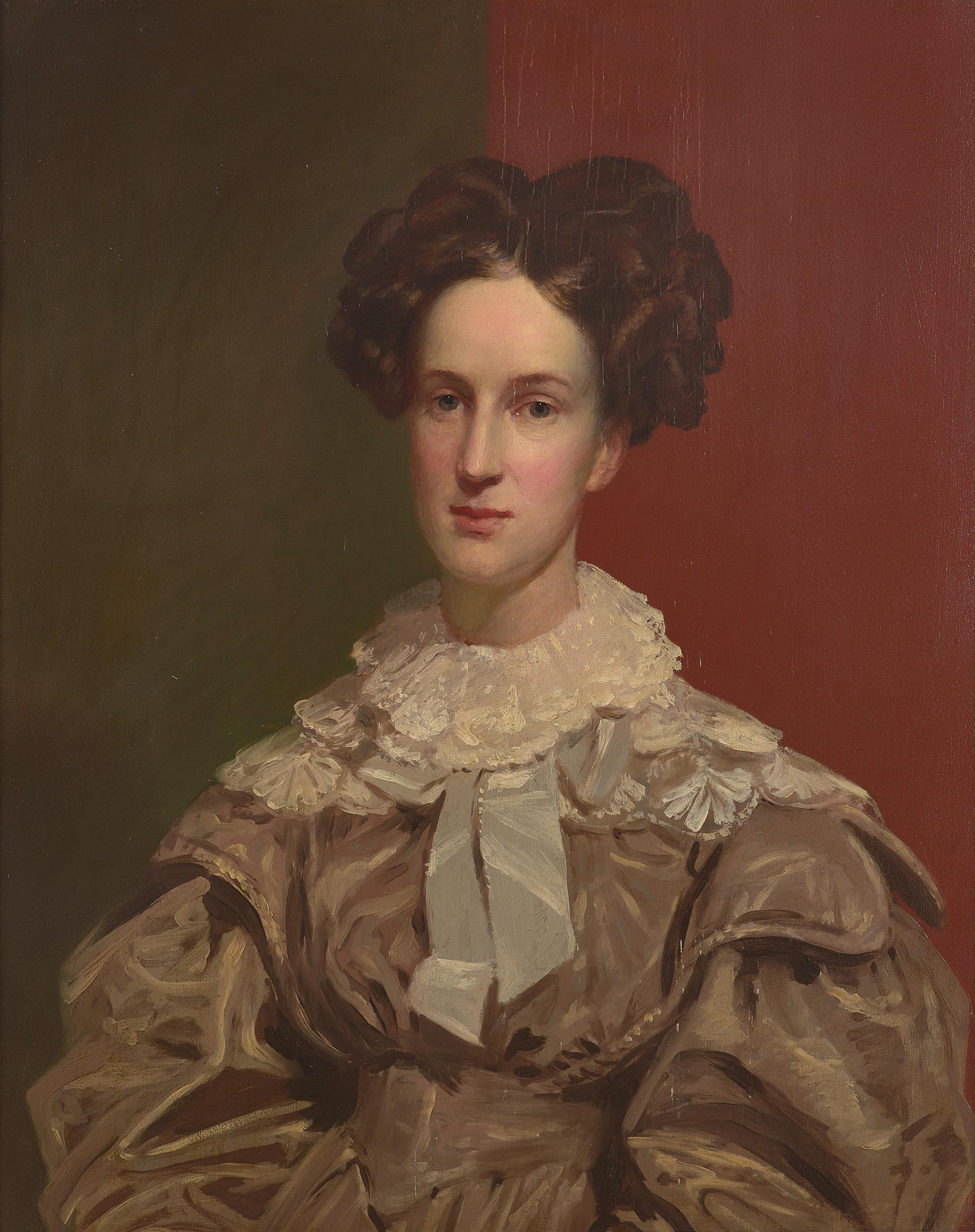 American School 19th Century, Portrait of Lucretia Richardson Janes (1799-1832) of Boston, Massachusetts