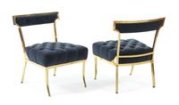 William "Billy" Haines, (American, 1900-1973), a pair of chairs, c.1940