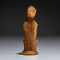 St. Lawrence Island Thule Culture, Mother and Child Figure