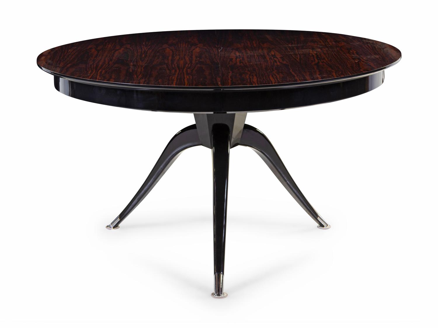 Art Deco Dining Table and Four Chairs