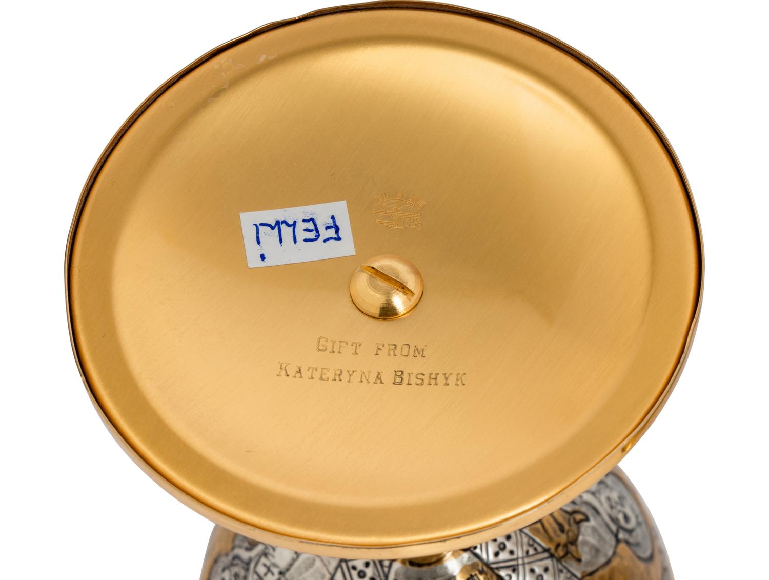 Two Silver Communion Chalices