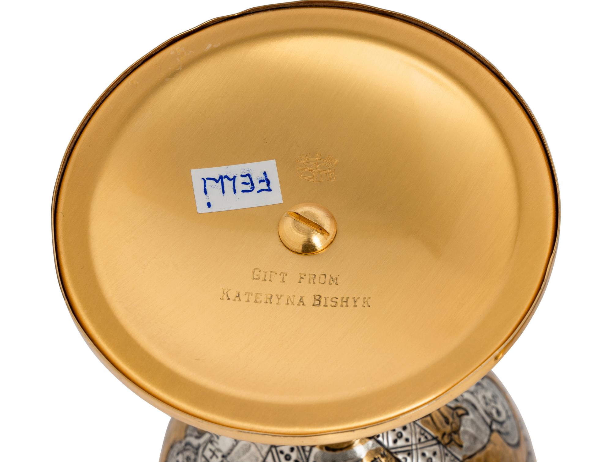 Two Silver Communion Chalices