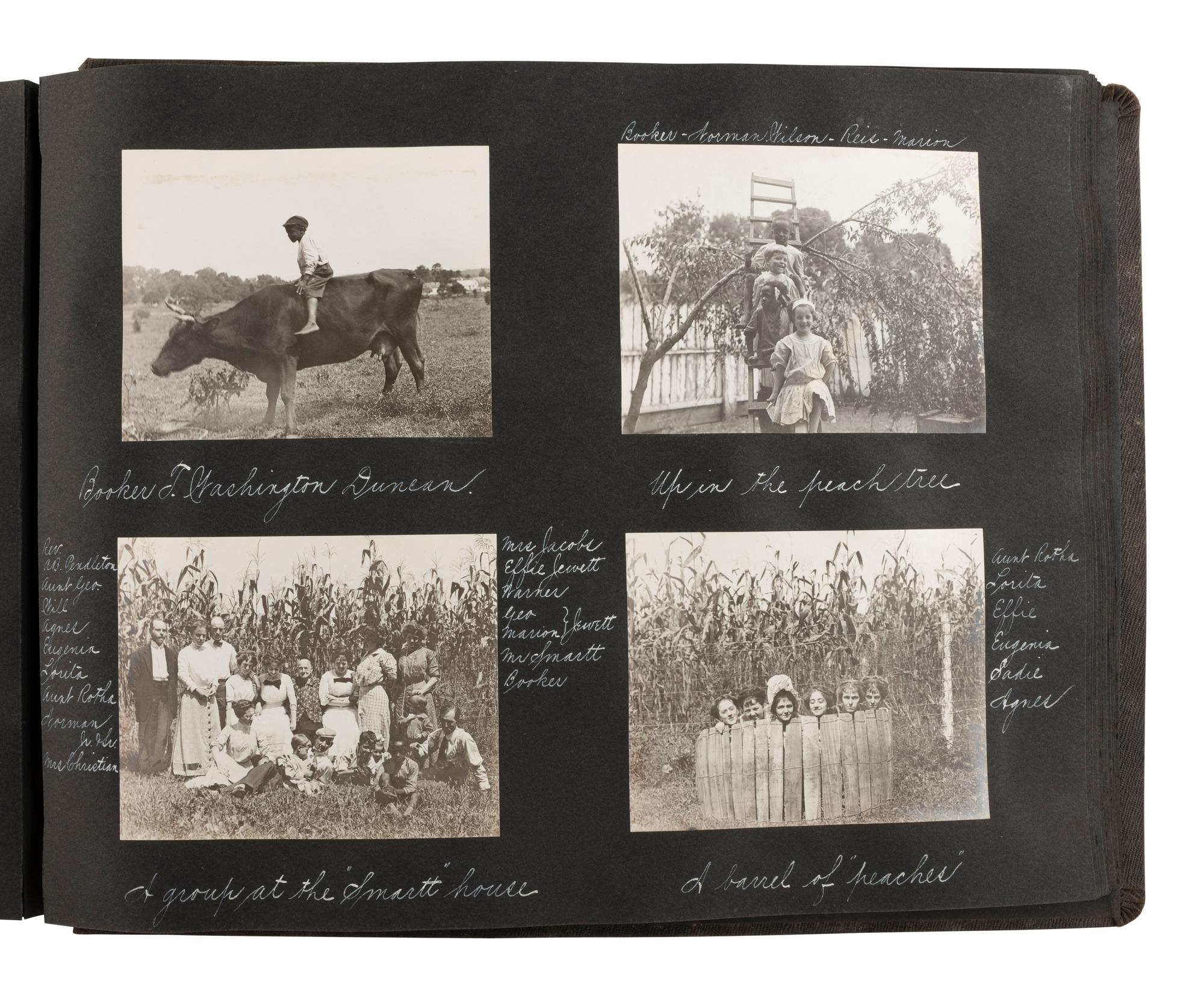 [PHOTO.] Album feat. images of Hudson Fulton Celebration, plains, auto races, and Black subjects.