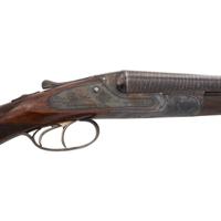 **F-Grade Lefever Arms Company SxS Hammerless Shotgun with Twist Steel Barrels