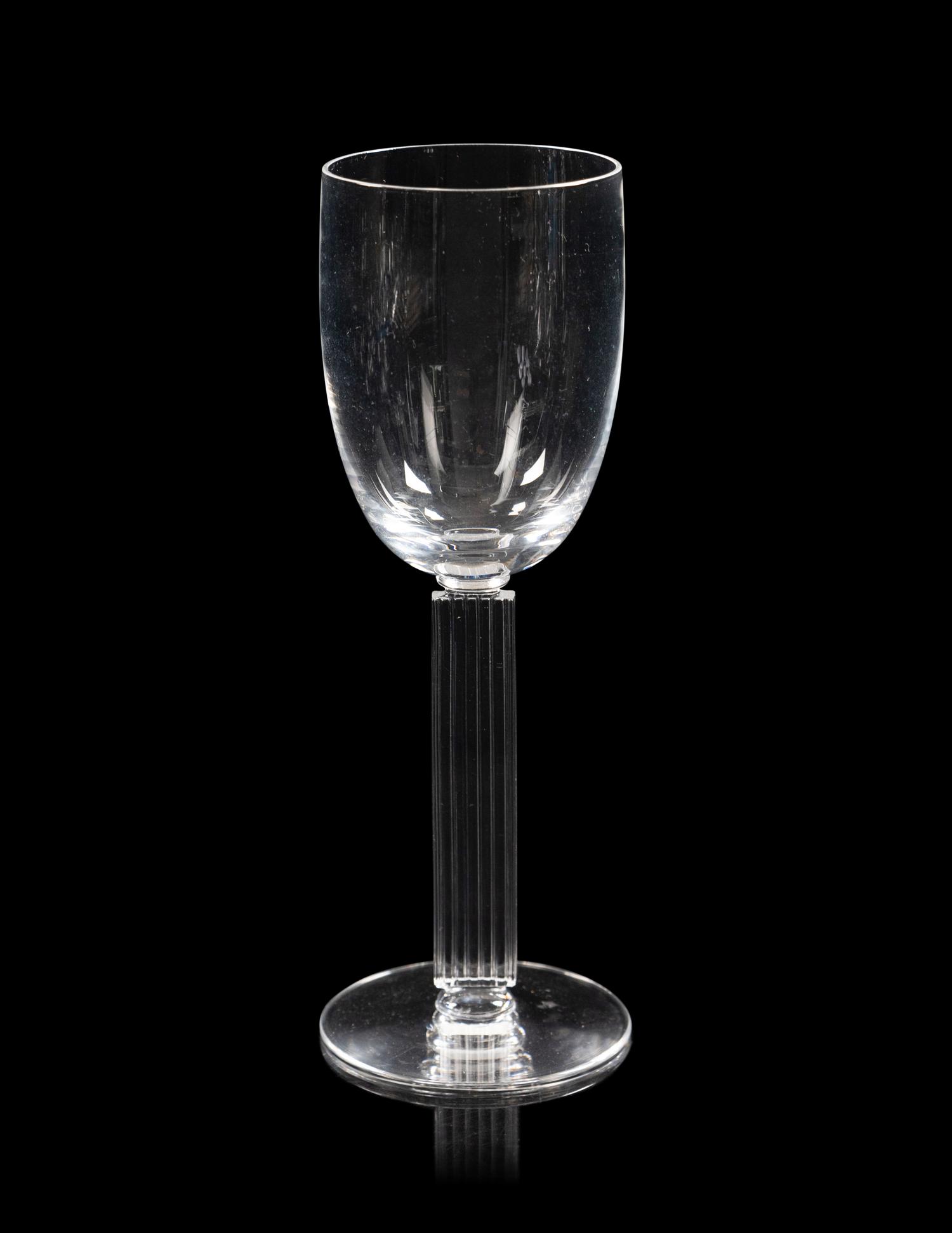 A Libbey Embassy Glass Stemware Service