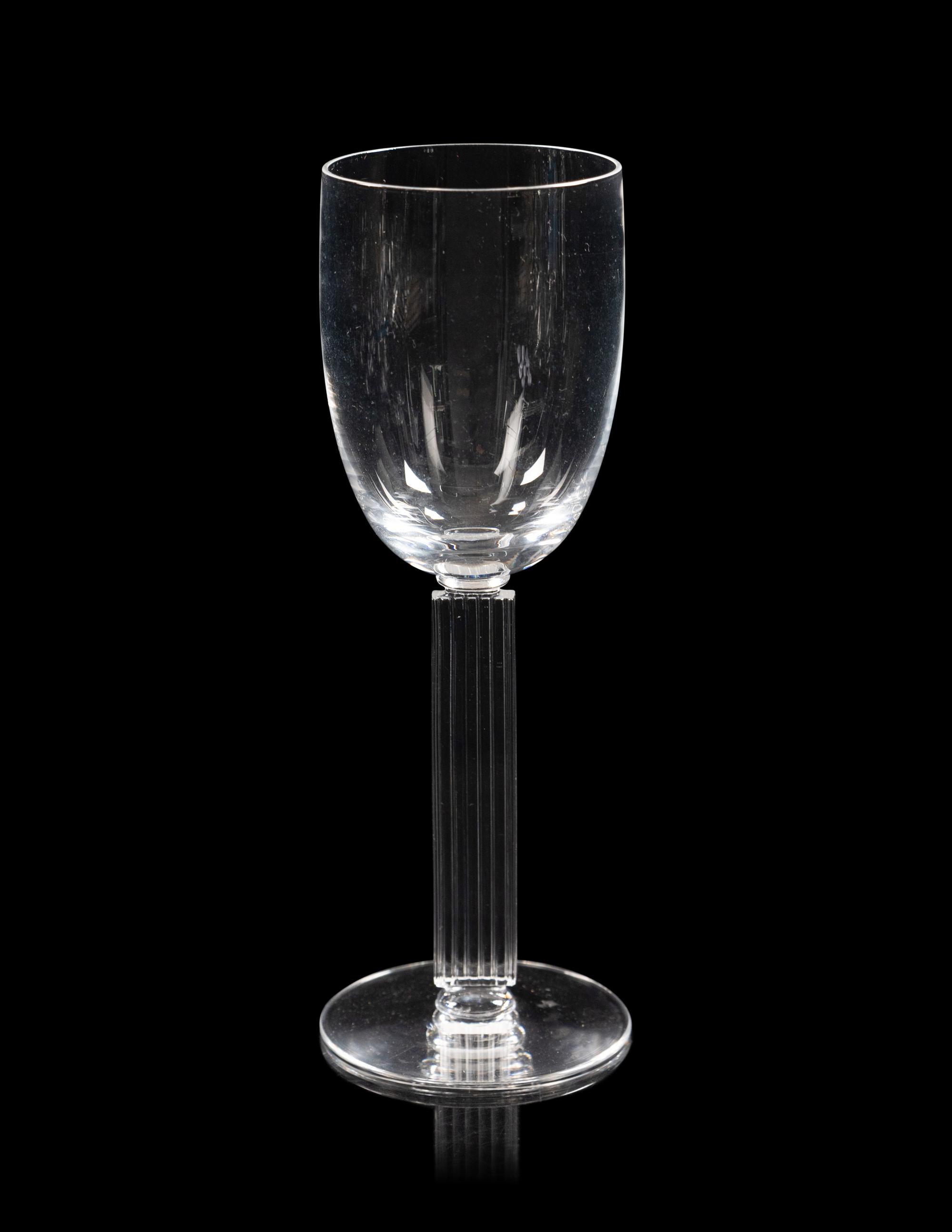 A Libbey Embassy Glass Stemware Service