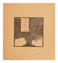 [CHILDREN'S BOOKS - STRUWWELPETER]. BASKIN, Leonard (1922-2000), illustrator. An original signed linocut by Baskin for Struwwelpeter .