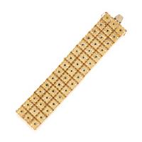 Buccellati, Sapphire and Yellow Gold Bracelet