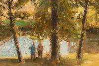 Rivière sous les Arbres , c. 1960