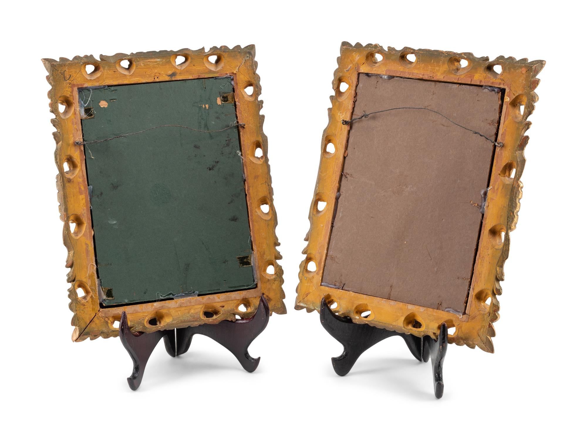 Two Continental Porcelain Plaques