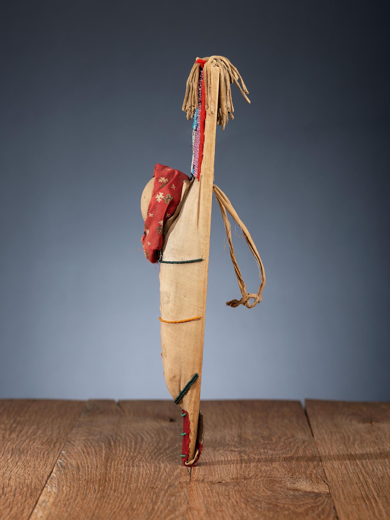 Apsáalooke [Crow] Beaded Toy Cradle