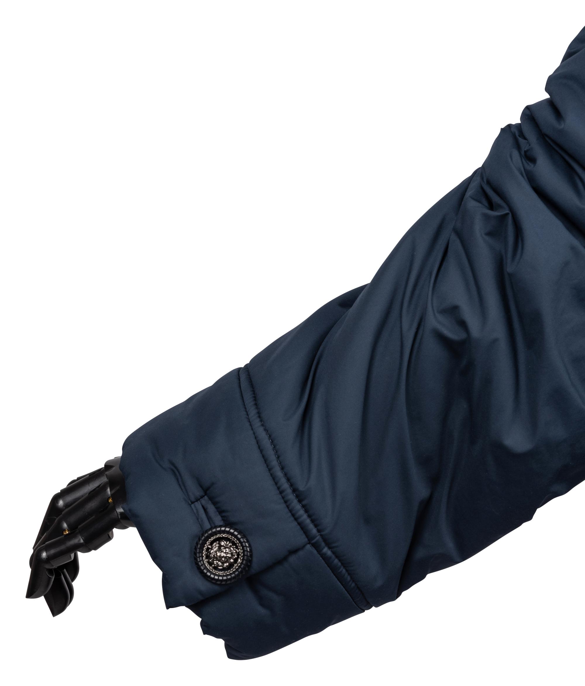 Chanel Blue Puffer Coat, c. 2009