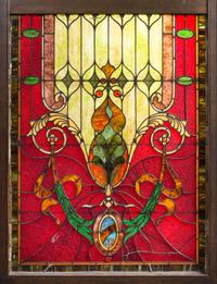 A Leaded Glass Window