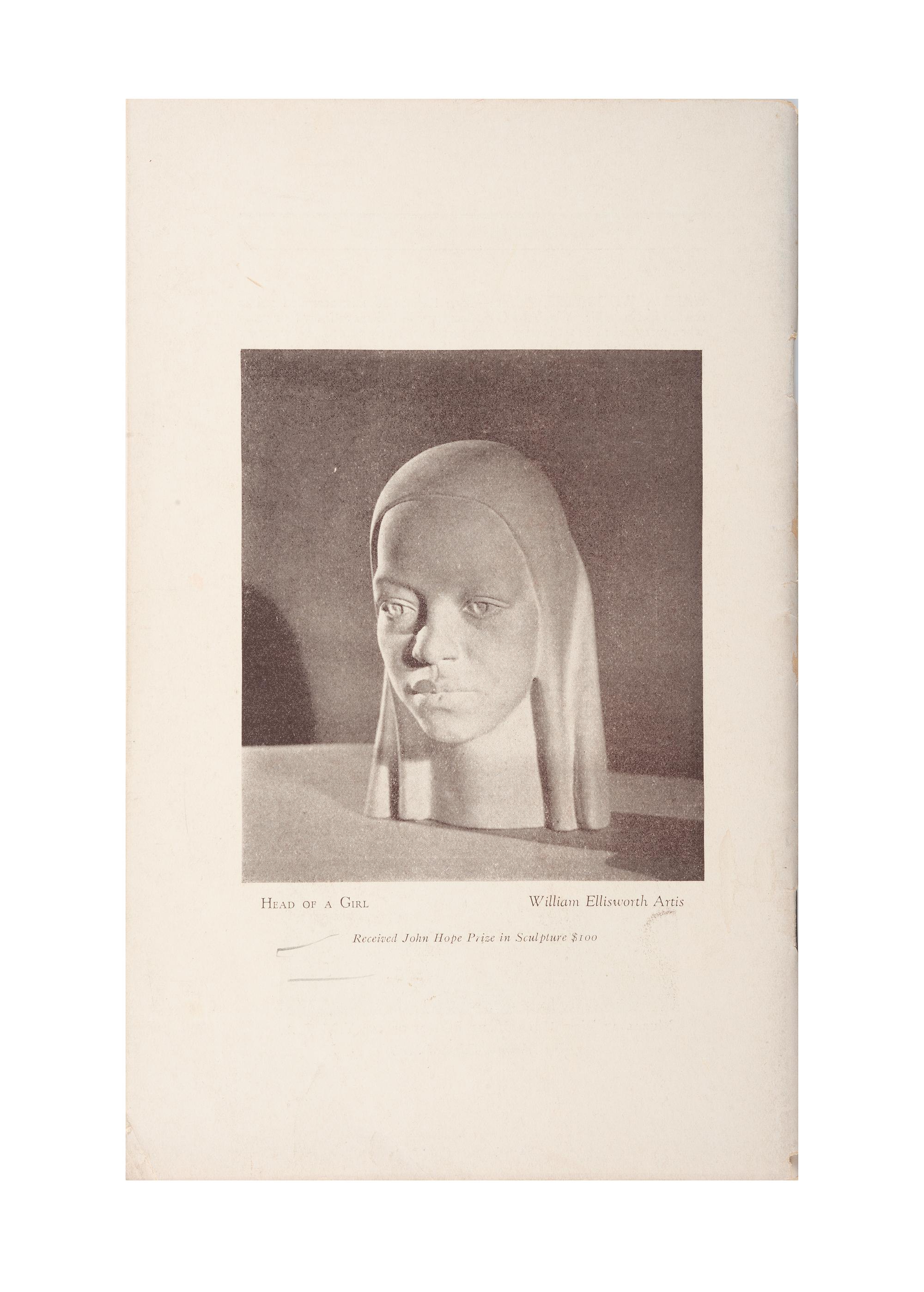 [ART - HARLEM RENAISSANCE]. Exhibition of Productions by Negro Artists. New York: Harmon Foundation, 1933.