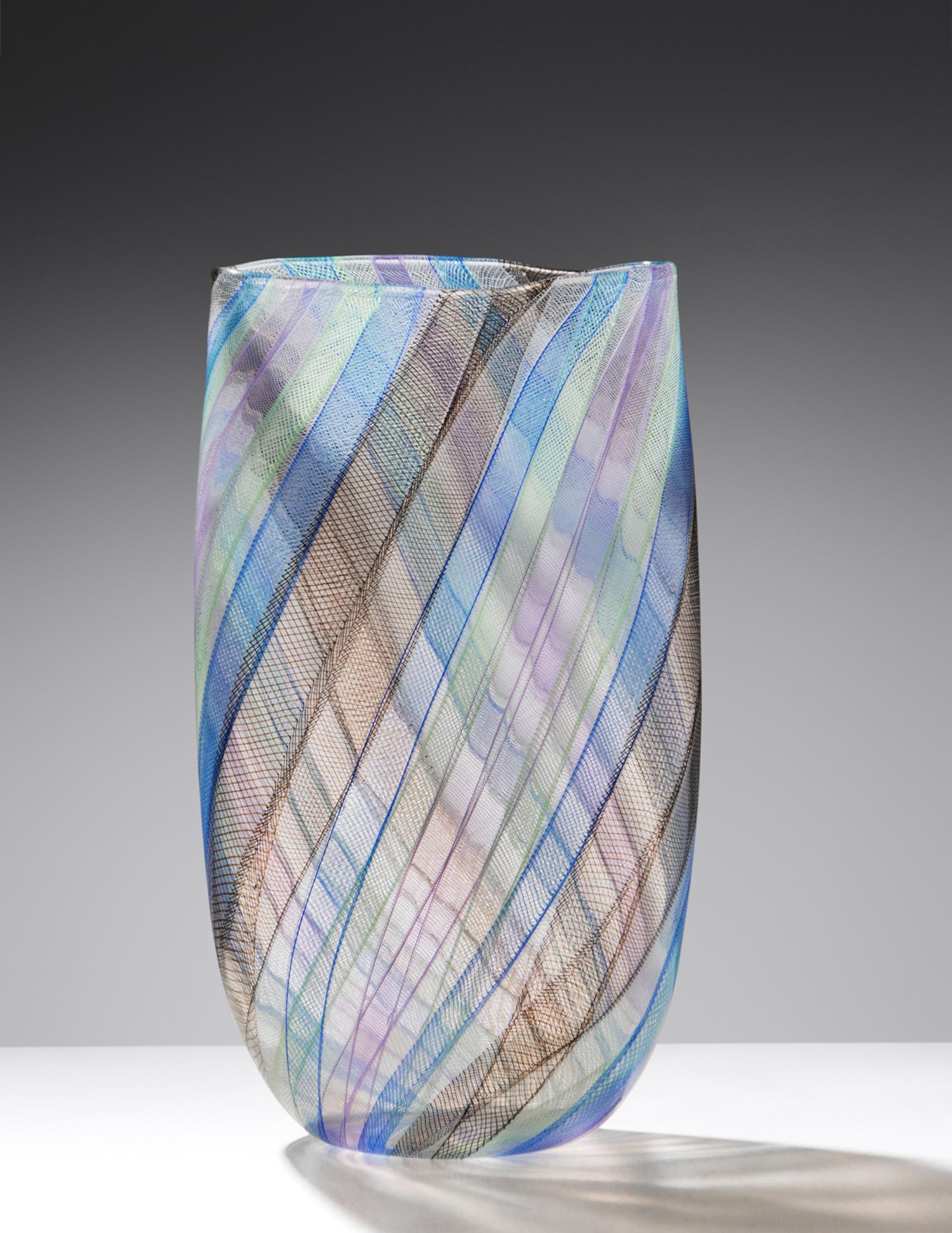 Cane Striped Vase, c. 1994