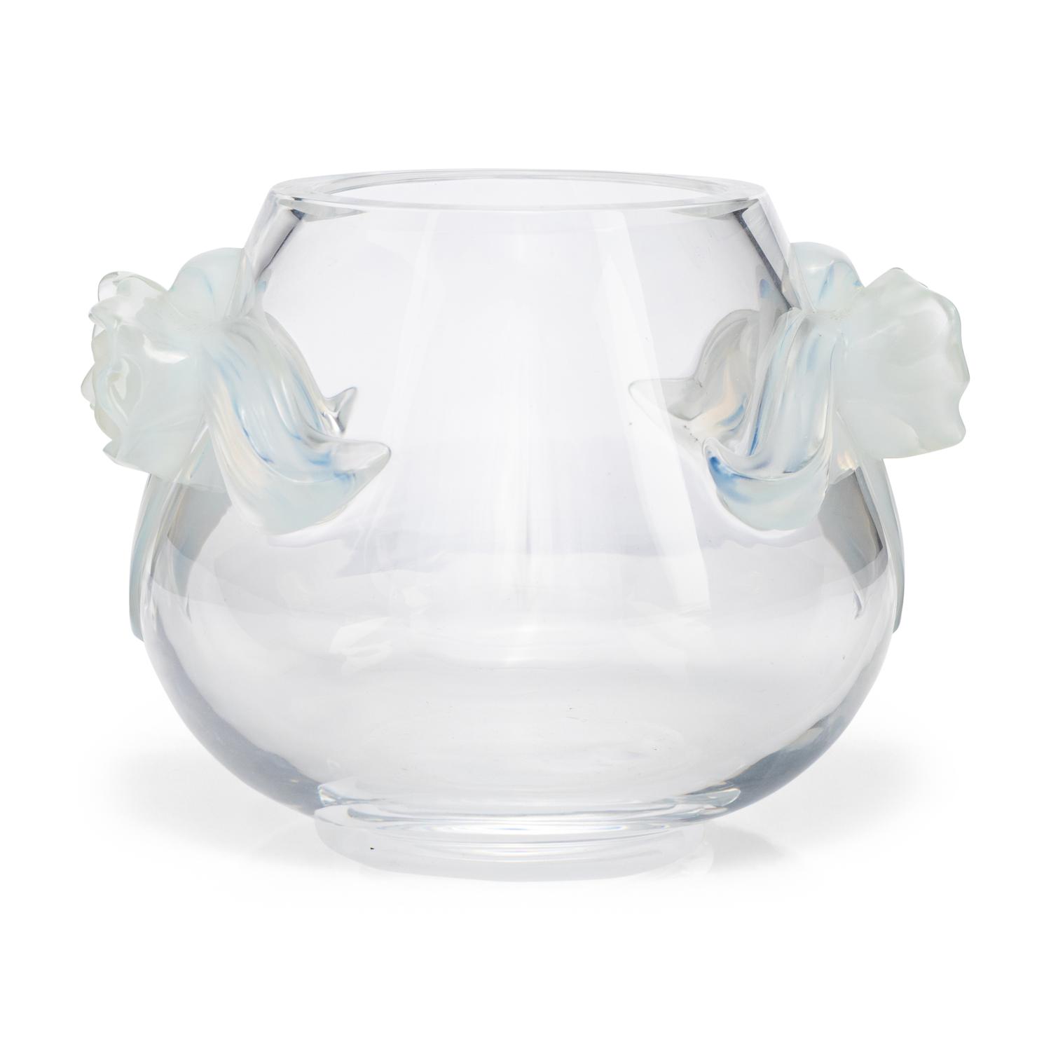 A Lalique Orchidée Vase