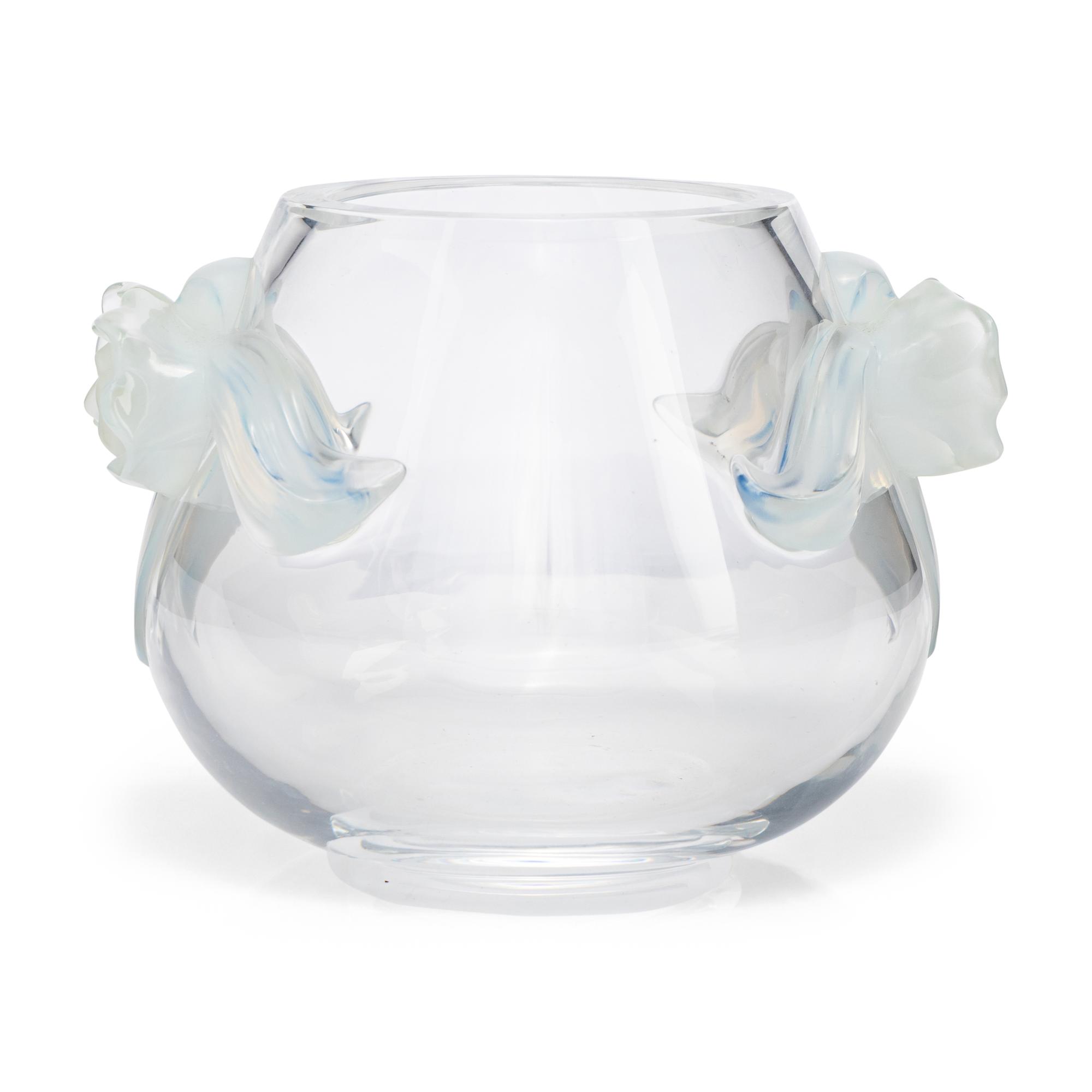A Lalique Orchidée Vase