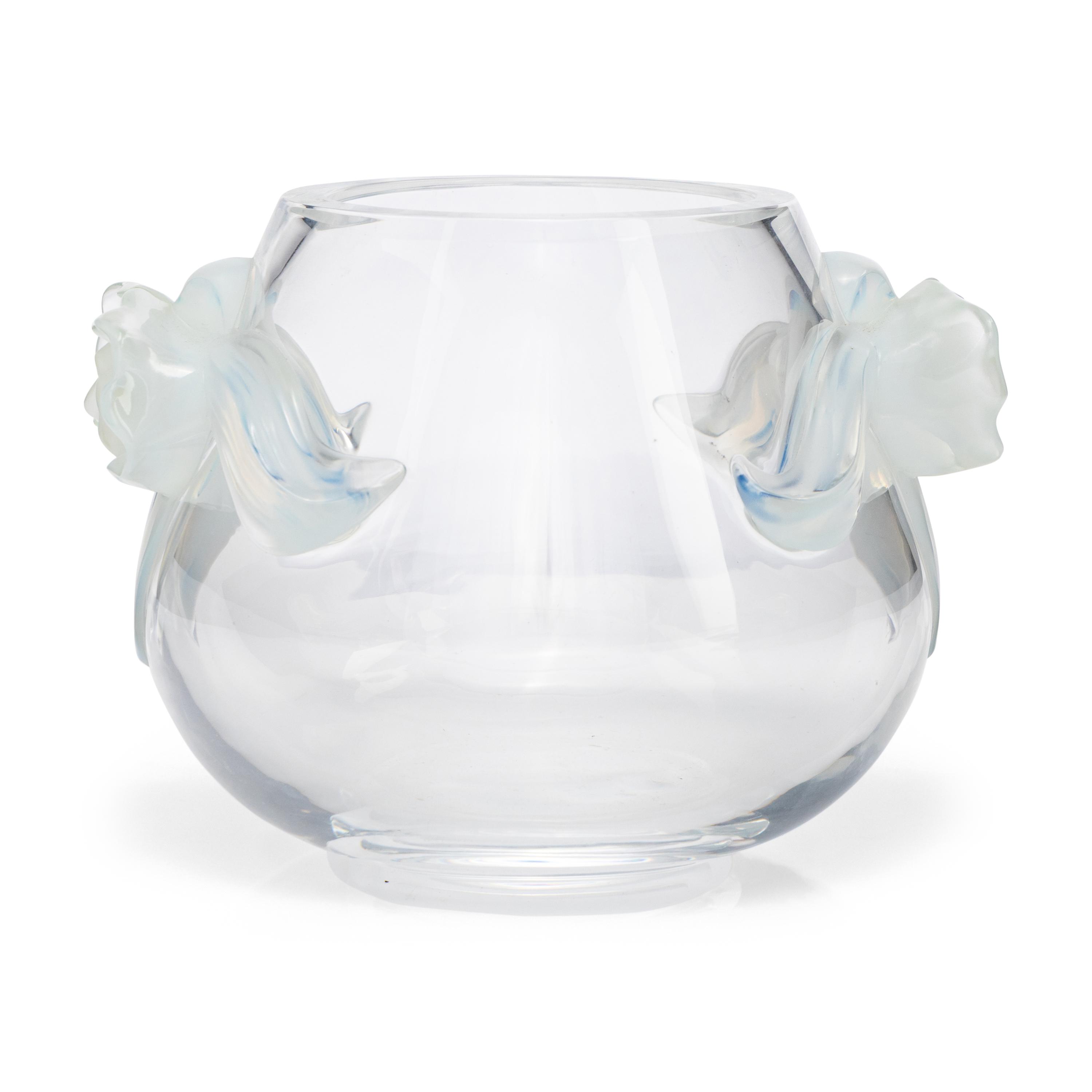 A Lalique Orchidée Vase