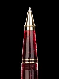 Conway Stewart: Churchill-Burgundy Limited Edition Ballpoint Pen