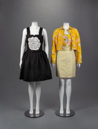 Two Geoffrey Beene Ensembles, Spring 1988
