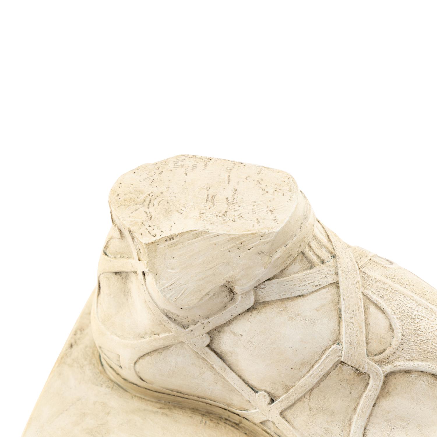 A Grand Tour Style Plaster Foot of Hermes