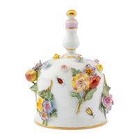 A Meissen Porcelain Dinner Bell
