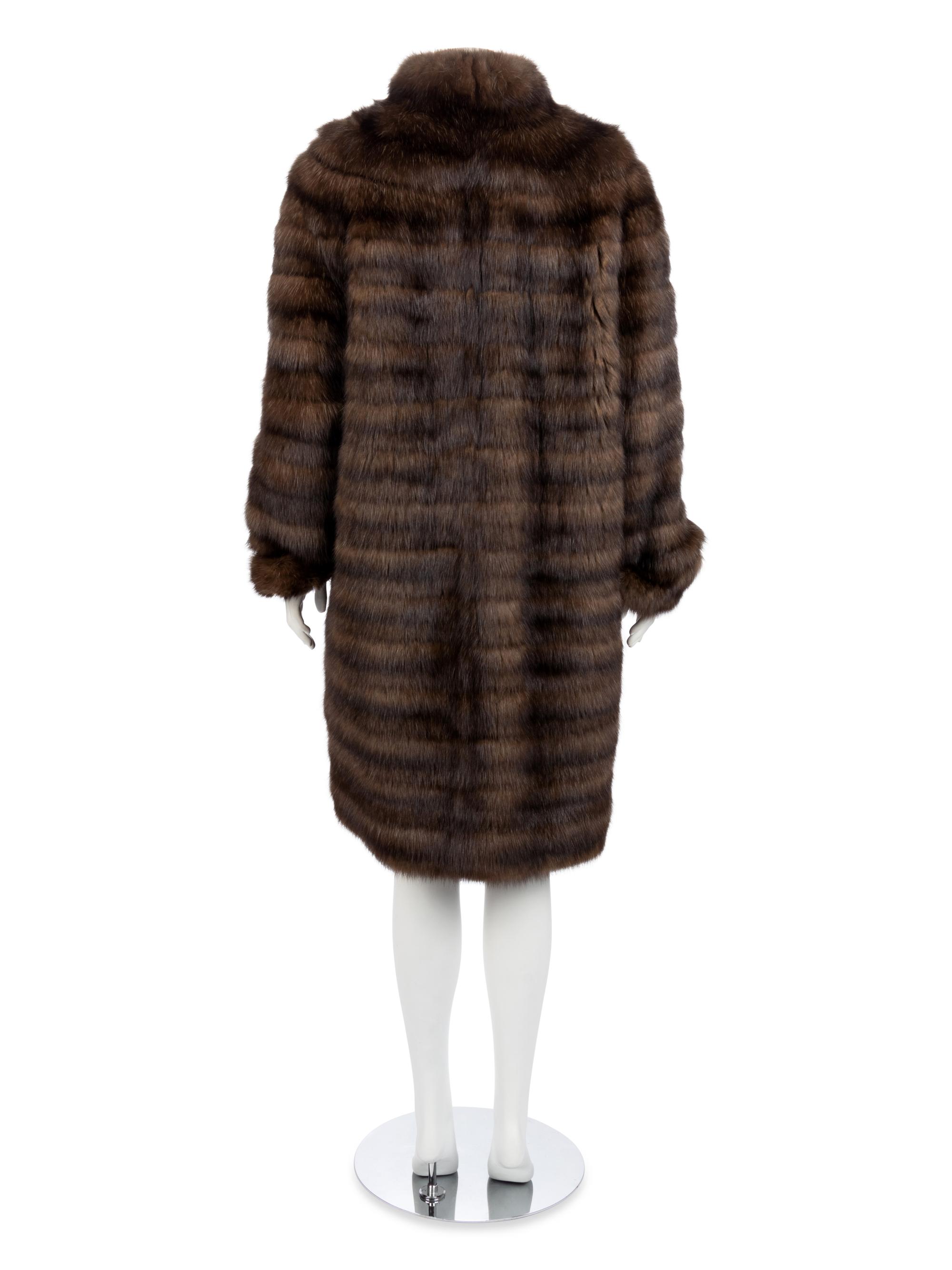 J Mendel Barguzin Sable Coat, 2000-10s