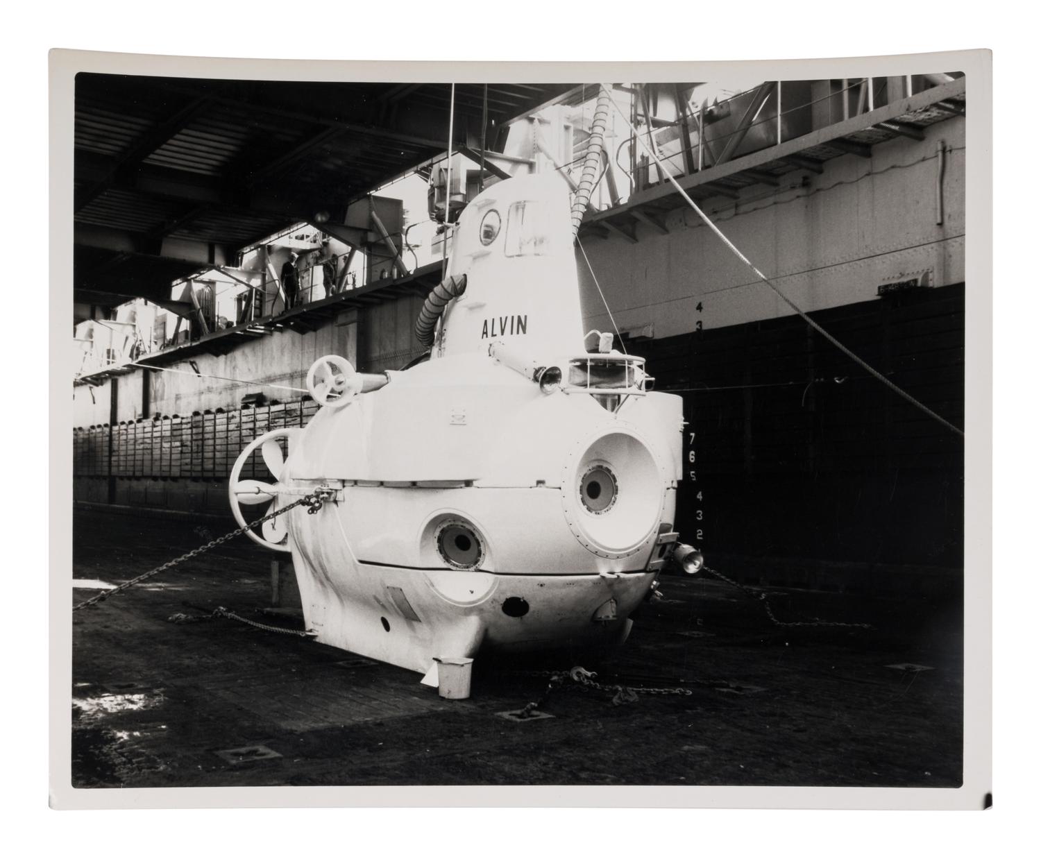 [SUBMERSIBLES]. Archive of images pertaining to non-combatant and civilian submersibles, ca. 1950s-1990s.