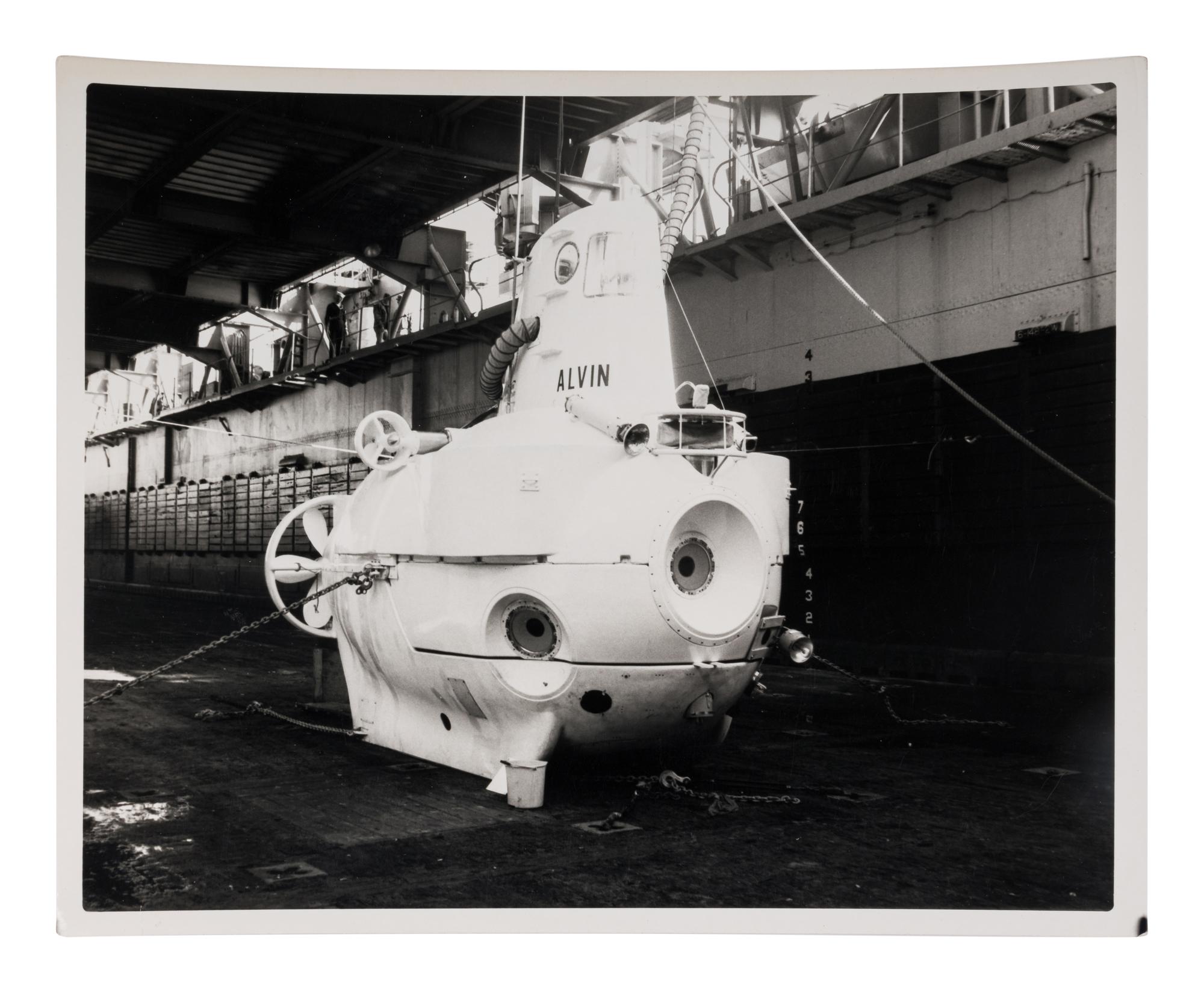 [SUBMERSIBLES]. Archive of images pertaining to non-combatant and civilian submersibles, ca. 1950s-1990s.