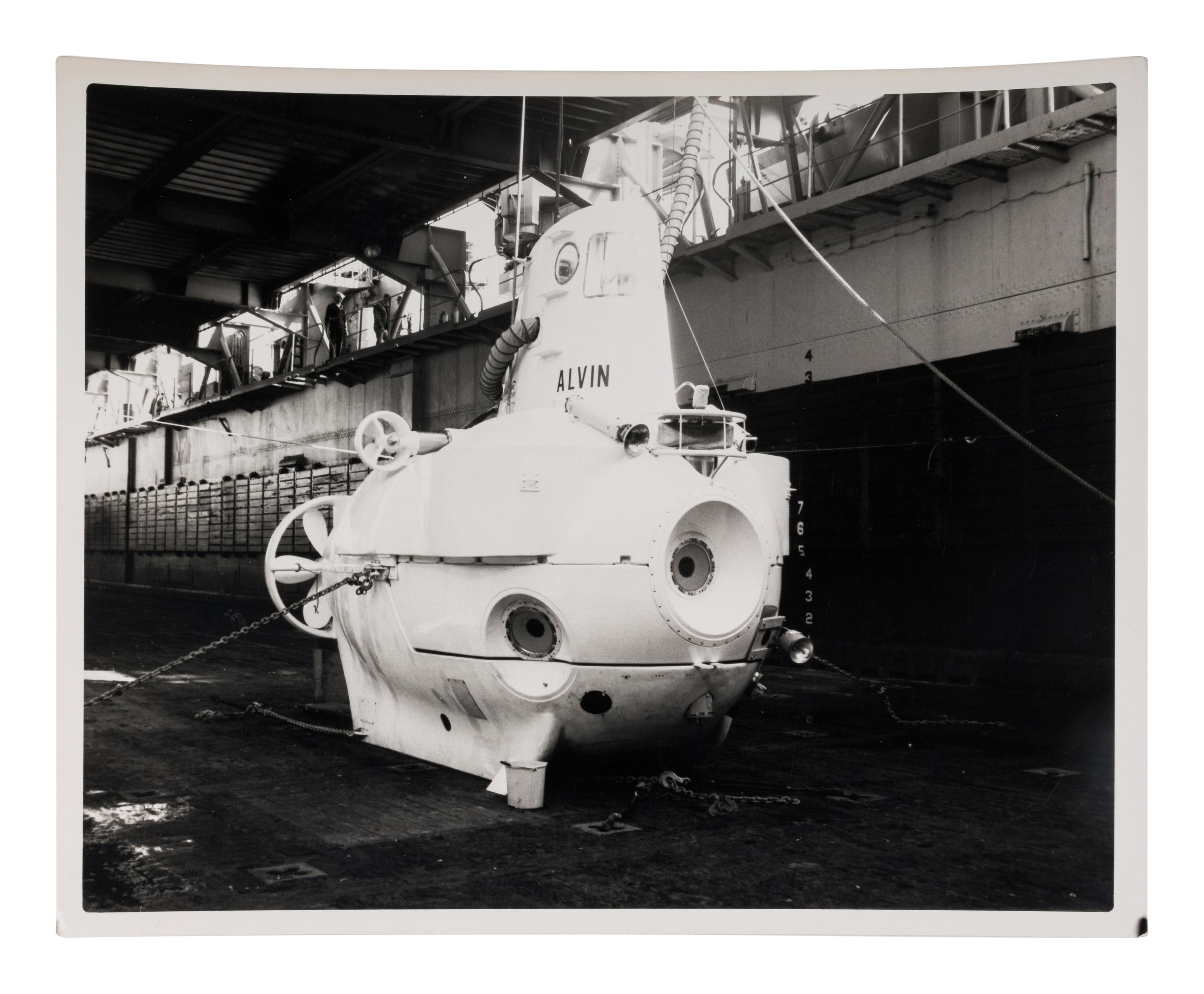 [SUBMERSIBLES]. Archive of images pertaining to non-combatant and civilian submersibles, ca. 1950s-1990s.