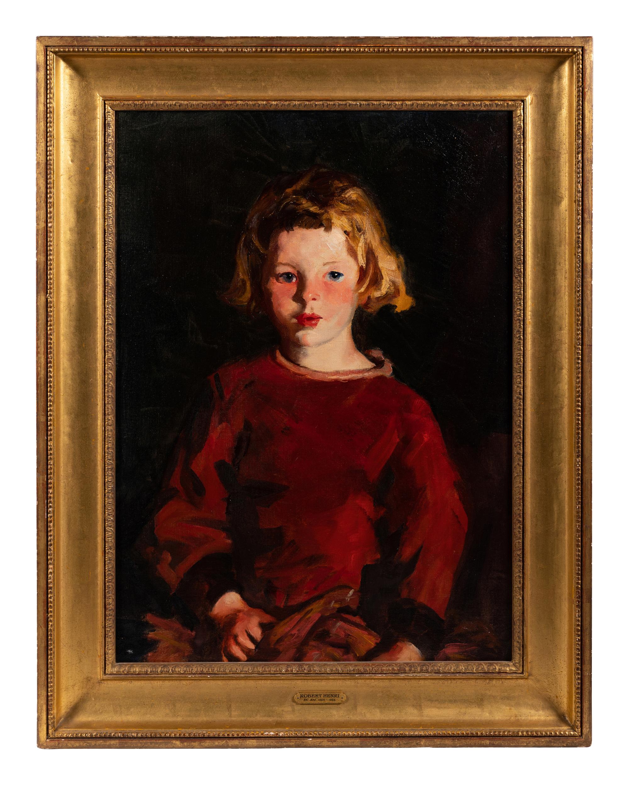 Girl in a Red Dress