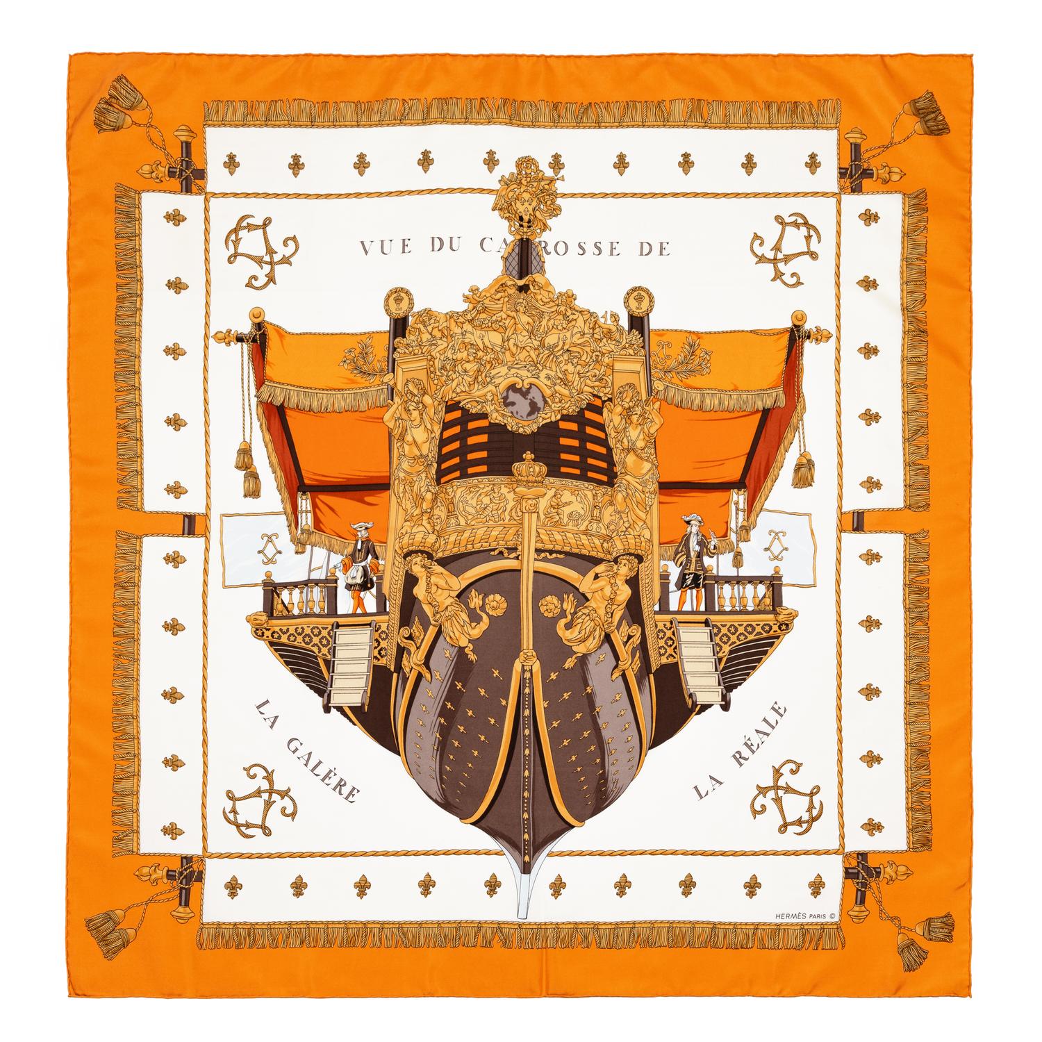 Hermès 90cm Silk Scarf