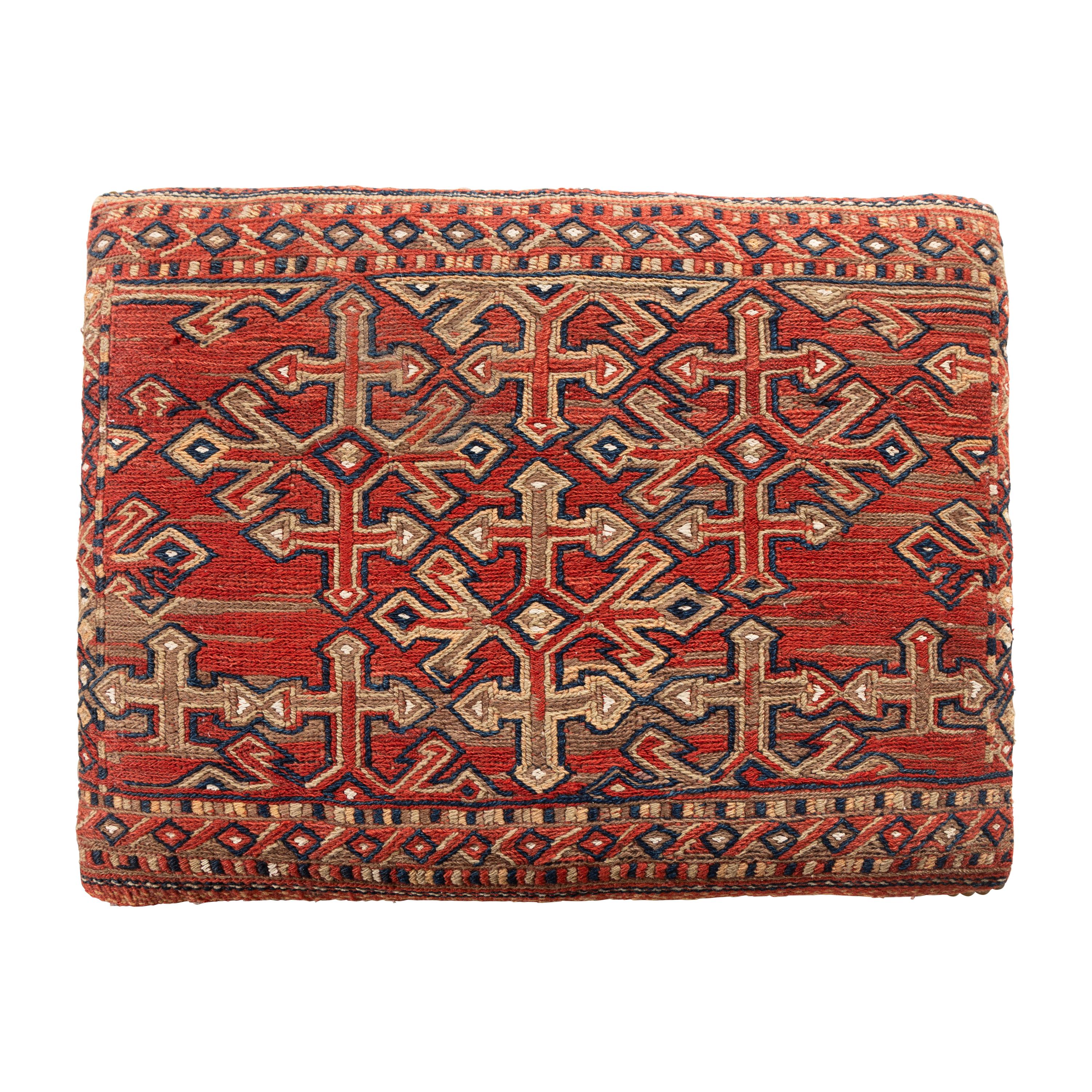 A Pair of Kilim Upholstered Window Seats