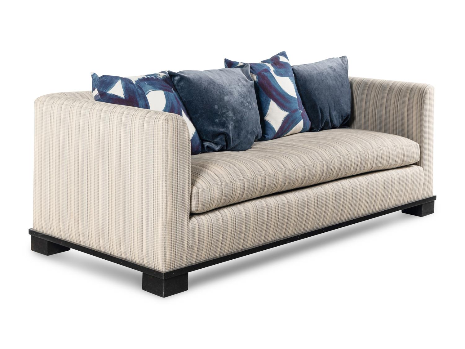 A Contemporary Single-Cushion Sofa