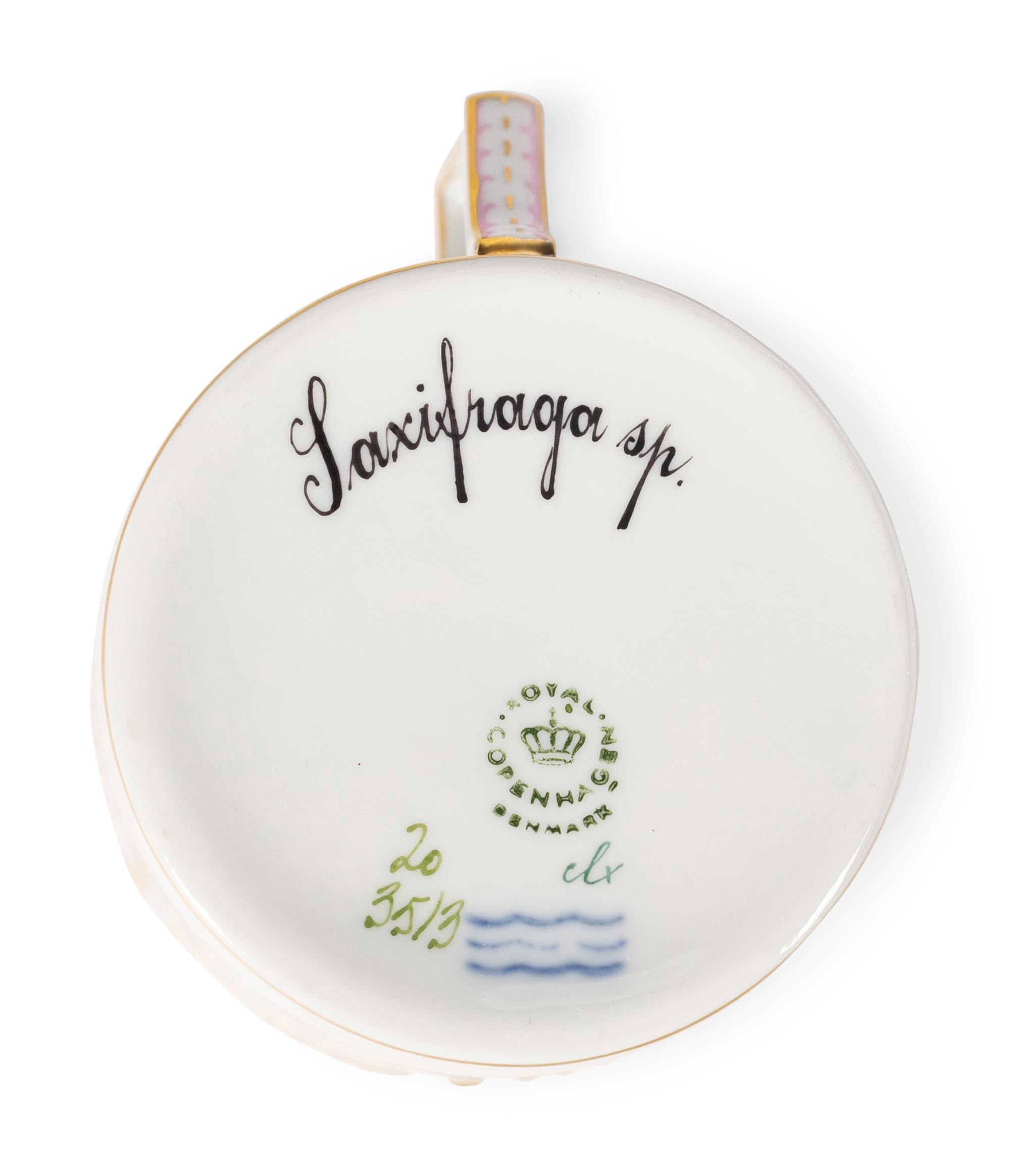 A Royal Copenhagen Flora Danica Porcelain Dessert Service