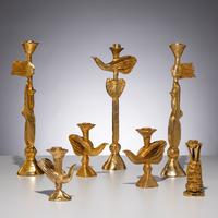 Pierre Casenove (French, b. 1943) — Group of 7 Candlesticks, 1994 for Fondica, France