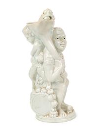 A Ralph Wood-Type "Bacchus and Pan" Jug